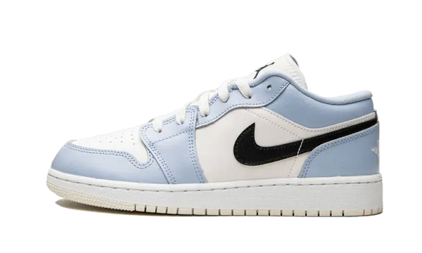 Air Jordan 1 Low Ice Blue Black Nike  Sneakers