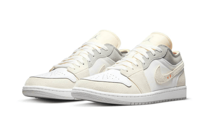 Air Jordan 1 Low Inside Out Cream White Light Grey