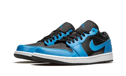 Air Jordan 1 Low Laser Blue Black - 553558-410