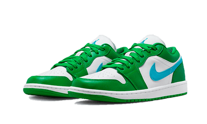 Air Jordan 1 Low Lucky Green Aquatone