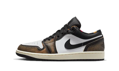 Air Jordan 1 Low SE Orange Wear-Away