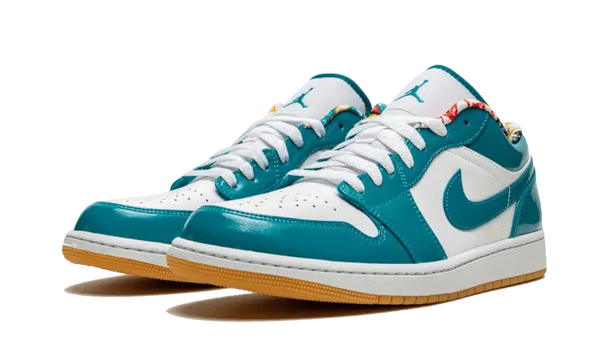 Air Jordan 1 Low SE Barcelona Print - DC6991-400