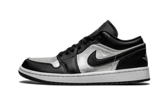 Air Jordan 1 Low SE Black Metallic Silver