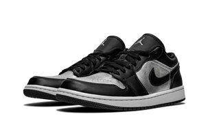Air Jordan 1 Low SE Black Metallic Silver - DA5551-001