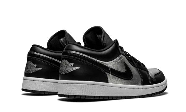 Air Jordan 1 Low SE Black Metallic Silver - DA5551-001