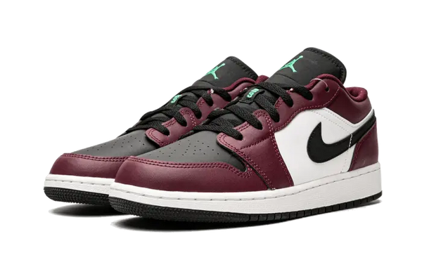 Air Jordan 1 Low SE Dark Beetroot Black Roma Green - DM0589-635
