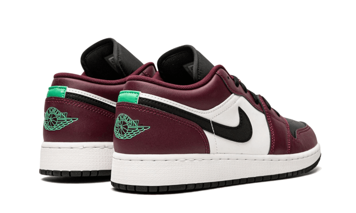 Air Jordan 1 Low SE Dark Beetroot Black Roma Green - DM0589-635