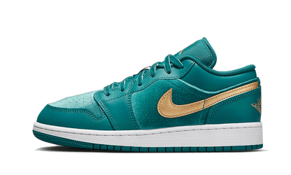 Air Jordan 1 Low Velvet Geode Teal