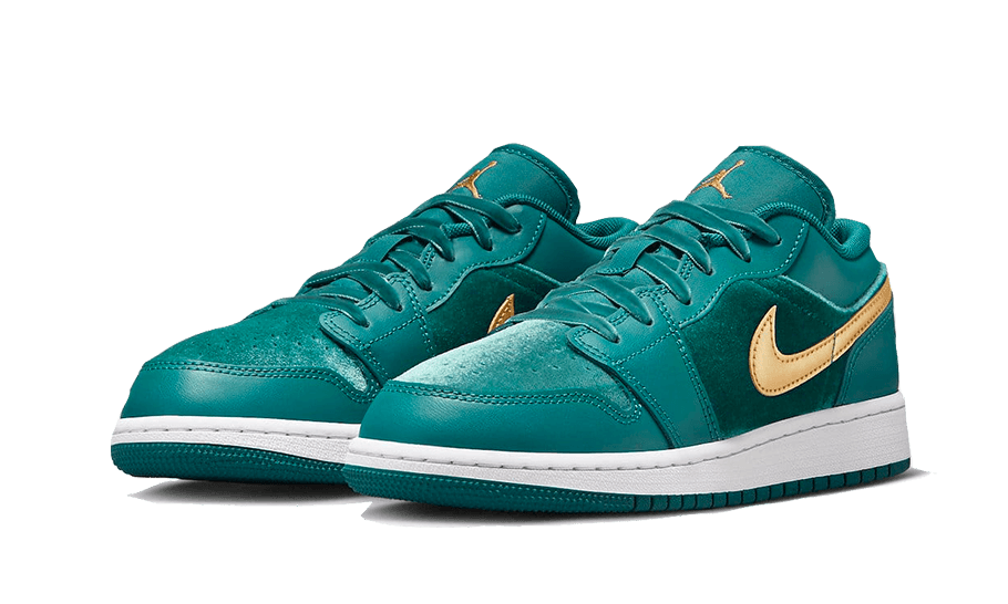 Air Jordan 1 Low Velvet Geode Teal