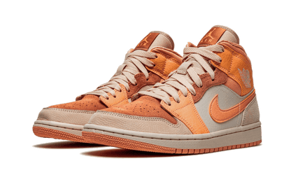 Air Jordan 1 Mid Apricot Orange