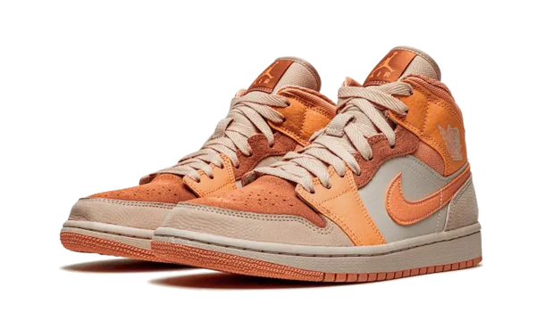 Air Jordan 1 Mid Apricot Orange