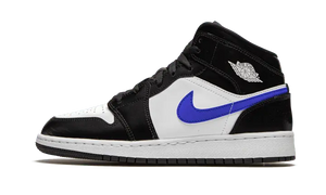 Air Jordan 1 Mid Black Racer Blue White Nike  Sneakers