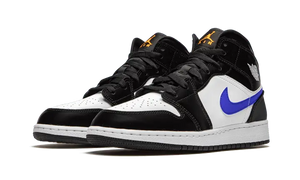 Air Jordan 1 Mid Black Racer Blue White Nike  Sneakers