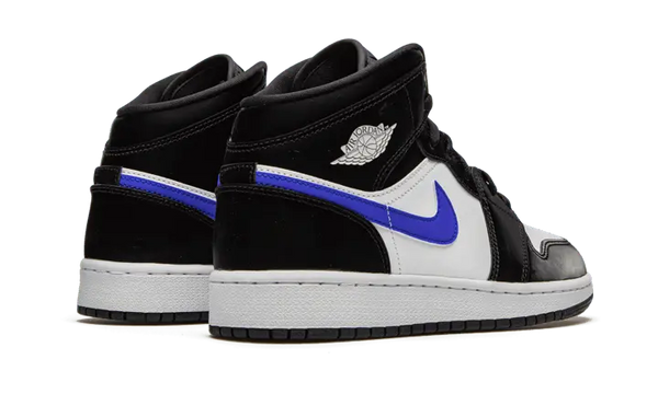 Air Jordan 1 Mid Black Racer Blue White Nike  Sneakers