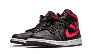 Air Jordan 1 Mid Black Siren Red