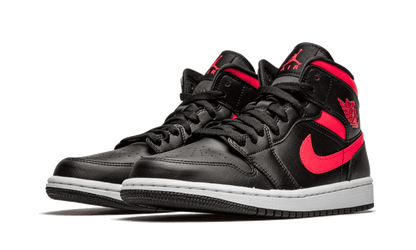 Air Jordan 1 Mid Black Siren Red