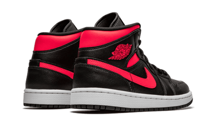 Air Jordan 1 Mid Black Siren Red