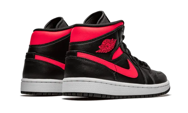 Air Jordan 1 Mid Black Siren Red
