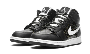 Air Jordan 1 Mid Black Speckle