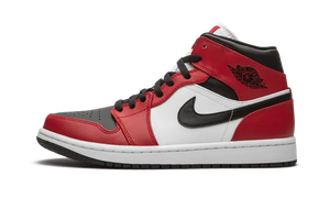 Air Jordan 1 Mid Chicago Black Toe - 554725-069