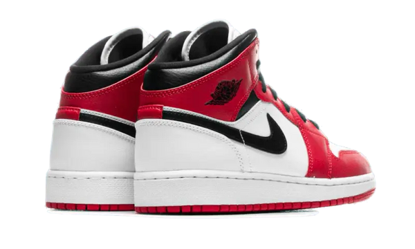 Air Jordan 1 Mid Chicago White - 554725-173