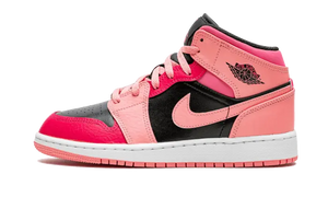 Air Jordan 1 Mid Coral Chalk Pink - 554725-662