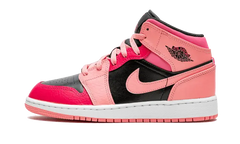 Air Jordan 1 Mid Corail Craie Rose