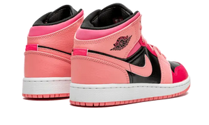 Air Jordan 1 Mid Coral Chalk Pink - 554725-662