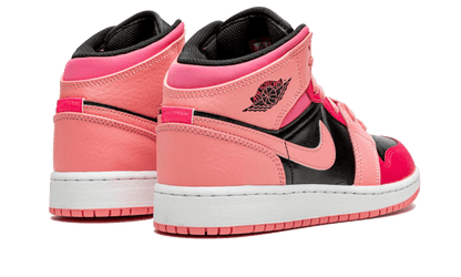 Air Jordan 1 Mid Coral Chalk Pink - 554725-662