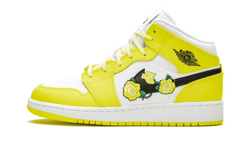 Air Jordan 1 Mid Dynamic Yellow - AV5174-700