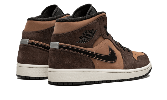 Air Jordan 1 Mid Earthy Brown - DC7294-200