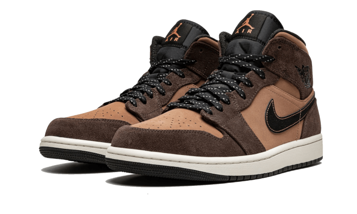 Air Jordan 1 Mid Earthy Brown - DC7294-200