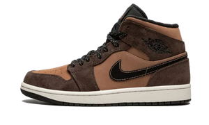 Air Jordan 1 Mid Earthy Brown - DC7294-200