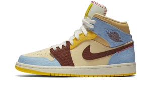 Air Jordan 1 Mid Fearless Maison Château Rouge - CU2803-200