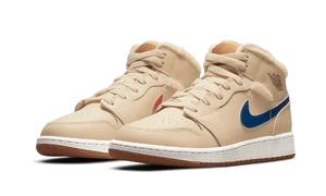 Air Jordan 1 Mid Fleece Pearl White - DO2207-264