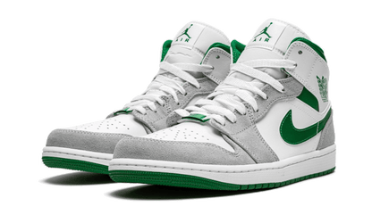 Air Jordan 1 Mid Grey Green - DC7294-103