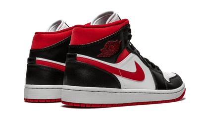 Air Jordan 1 Mid Gym Red Black White- 554724-122