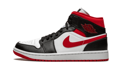 Air Jordan 1 Mid Gym Red Black White- 554724-122