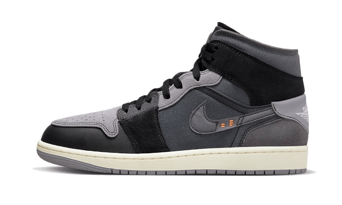 Air Jordan 1 Mid Inside Out Black