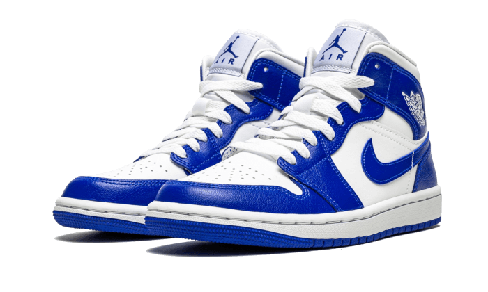 Air Jordan 1 Mid Kentucky Blue - BQ6472-104