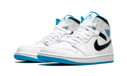 Air Jordan 1 Mid Laser Blue - 554724-141