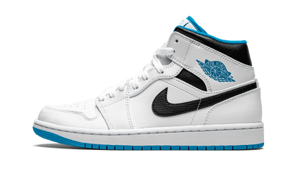 Air Jordan 1 Mid Laser Blue - 554724-141