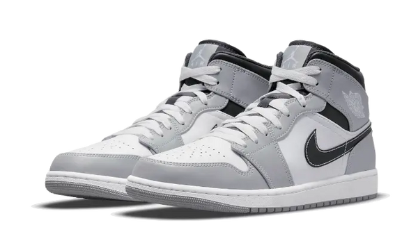 Air Jordan 1 Mid Light Smoke Grey Anthracite - 554724-078