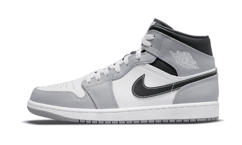 Air Jordan 1 Mid Light Smoke Gray Anthracite