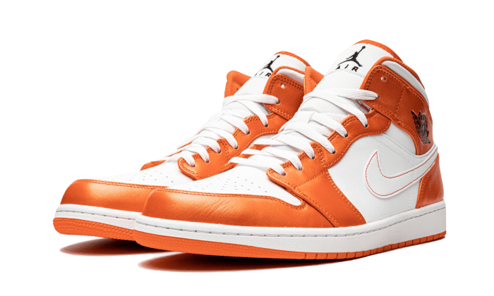 Air Jordan 1 Mid Metallic Orange