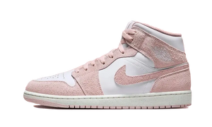 Air Jordan 1 Mid Pink Suede