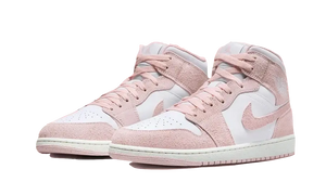 Air Jordan 1 Mid Pink Suede