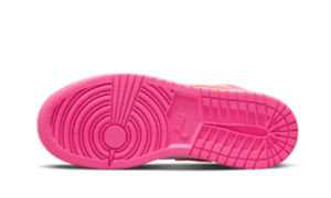 Air Jordan 1 Mid Pinksicle Safety Orange