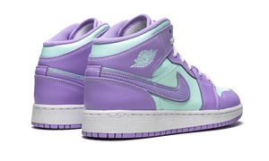 Air Jordan 1 Mid Purple Aqua - 554725-500