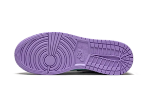 Air Jordan 1 Mid Purple Aqua - 554725-500